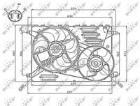 Ventilators, Motora dzesēšanas sistēma