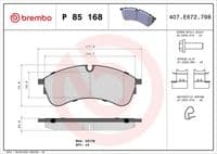 Bremžu uzliku kompl., Disku bremzes