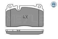 Bremžu uzliku kompl., Disku bremzes