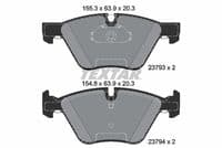 Bremžu uzliku kompl., Disku bremzes