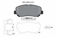 Bremžu uzliku kompl., Disku bremzes