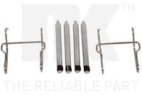 Piederumu komplekts, Disku bremžu uzlikas