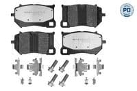 Bremžu uzliku kompl., Disku bremzes