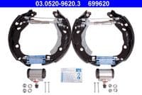 Bremžu loku komplekts