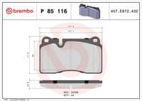 Bremžu uzliku kompl., Disku bremzes