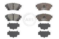 Bremžu uzliku kompl., Disku bremzes