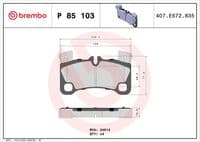 Bremžu uzliku kompl., Disku bremzes