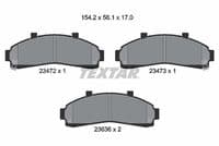 Bremžu uzliku kompl., Disku bremzes