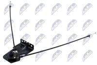 Motora pārsega slēdzenes trose