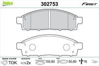 Bremžu uzliku kompl., Disku bremzes