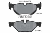 Bremžu uzliku kompl., Disku bremzes