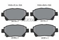 Bremžu uzliku kompl., Disku bremzes