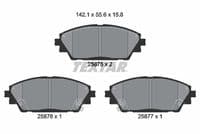 Bremžu uzliku kompl., Disku bremzes