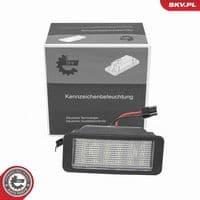 Numurzīmes apgaismojuma lukturis