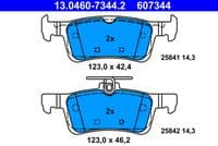 Bremžu uzliku kompl., Disku bremzes