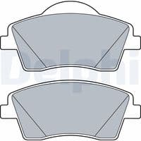 Bremžu uzliku kompl., Disku bremzes