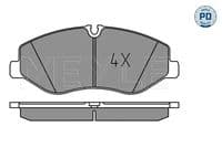 Bremžu uzliku kompl., Disku bremzes