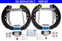 Bremžu loku komplekts