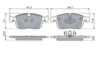 Bremžu uzliku kompl., Disku bremzes