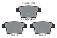 Bremžu uzliku kompl., Disku bremzes