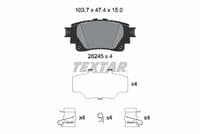 Bremžu uzliku kompl., Disku bremzes