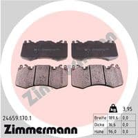 Bremžu uzliku kompl., Disku bremzes