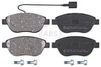 Bremžu uzliku kompl., Disku bremzes