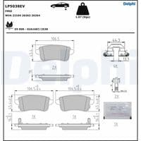 Bremžu uzliku kompl., Disku bremzes