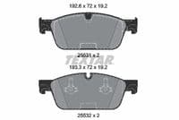 Bremžu uzliku kompl., Disku bremzes