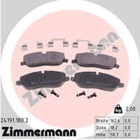 Bremžu uzliku kompl., Disku bremzes