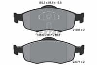 Bremžu uzliku kompl., Disku bremzes