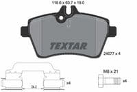 Bremžu uzliku kompl., Disku bremzes