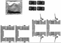 Piederumu komplekts, Disku bremžu uzlikas