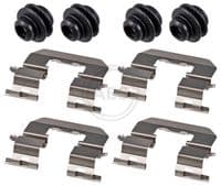 Piederumu komplekts, Disku bremžu uzlikas