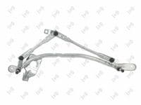 Stiklu tīrītāja sviru un stiepņu sistēma