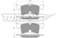 Bremžu uzliku kompl., Disku bremzes