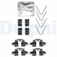 Piederumu komplekts, Disku bremžu uzlikas