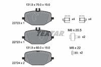 Bremžu uzliku kompl., Disku bremzes