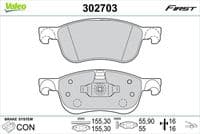 Bremžu uzliku kompl., Disku bremzes