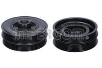 Piedziņas skriemelis, Kloķvārpsta