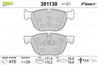 Bremžu uzliku kompl., Disku bremzes