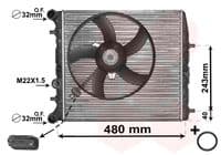 Radiators, Motora dzesēšanas sistēma