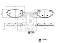 Bremžu uzliku kompl., Disku bremzes