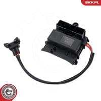 Vadības bloks, Elektroventilators (Motora dzesēšana)