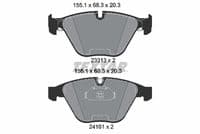 Bremžu uzliku kompl., Disku bremzes