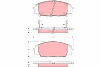 Bremžu uzliku kompl., Disku bremzes