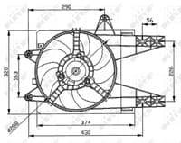 Ventilators, Motora dzesēšanas sistēma