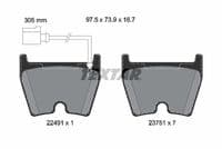 Bremžu uzliku kompl., Disku bremzes