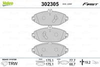 Bremžu uzliku kompl., Disku bremzes