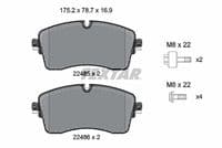 Bremžu uzliku kompl., Disku bremzes